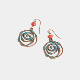 Whispers Sedona Swirl Dangle - Gold