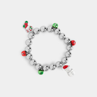 Whispers Christmas Charm Bracelet - Silver