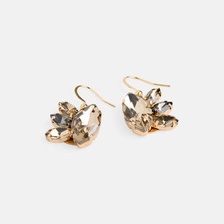 Whispers Jewel Burst Dangle Earring - Topaz
