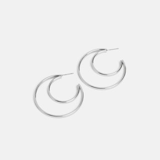 Whispers Crescent Moon Hoop