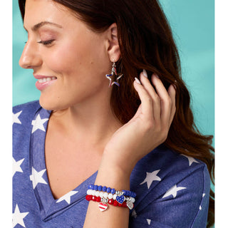 Whispers Bent Star Earrings