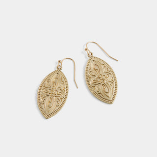 Whispers Daydreaming Dangle Earrings - Gold
