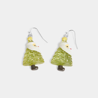 Whispers Santa Tree Dangle - Green