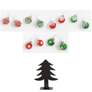 Christmas Bulb Assortment Pack with Display - Mixed