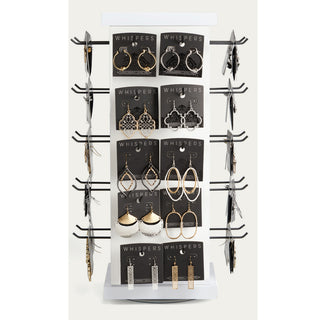 Spring 2023 4-Sided Top 40 4-Piece Earrings Starter Kit - Pack/Display
