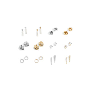 Stud Earrings Assortment Pack - Mixed