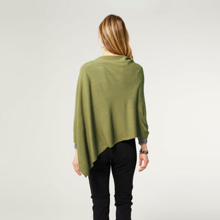 The Lightweight Poncho - Antique Moss