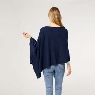 The Lightweight Poncho - Navy
