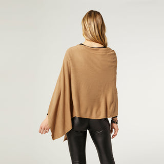 The Lightweight Poncho - Taupe