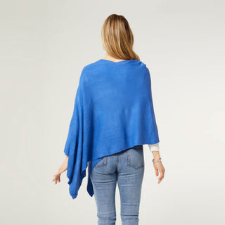 The Lightweight Poncho - Classic Blue