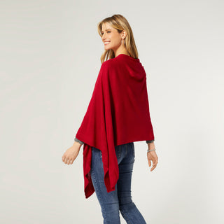 The Lightweight Poncho - Red