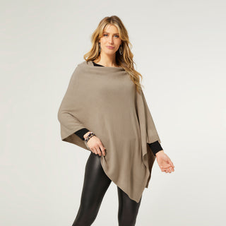 The Lightweight Poncho - Stone
