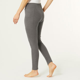 Smooth Cell Pocket Legging - Charcoal