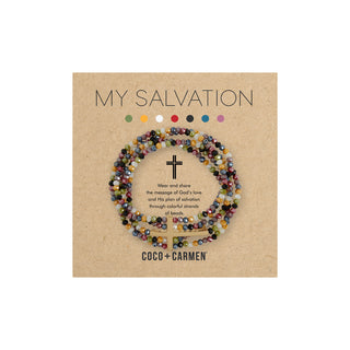My Salvation Cross Bracelet - Gold