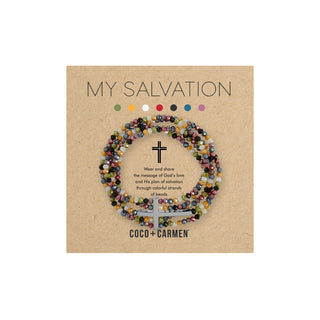 My Salvation Cross Bracelet - Silver