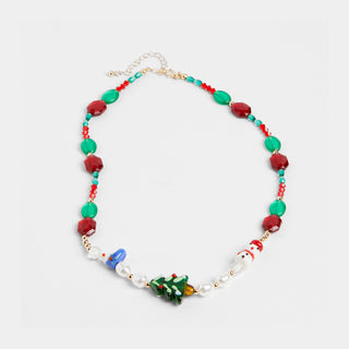 Christmas Treasures Necklace - Red