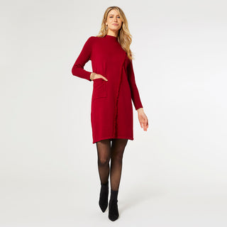Ruby Sweater Dress - Red
