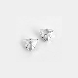 Triangle Jewel Stud - Clear