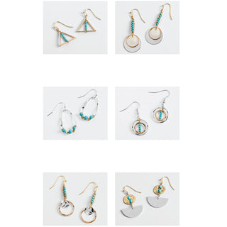 Turquoise Earring A. Pack - Mixed